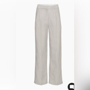 Aritzia linen effortless pants